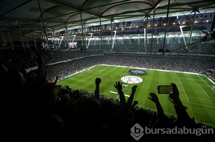 Beşiktaş-Bursaspor maçından kareler...