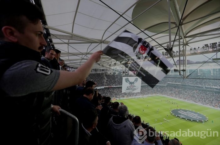 Beşiktaş-Bursaspor maçından kareler...