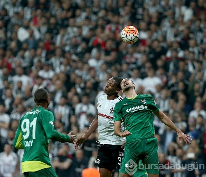 Beşiktaş-Bursaspor maçından kareler...
