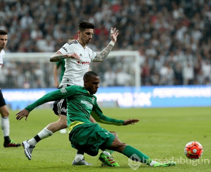 Beşiktaş-Bursaspor maçından kareler...