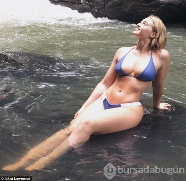 Iskra Lawrence'den şişko inek yanıtı