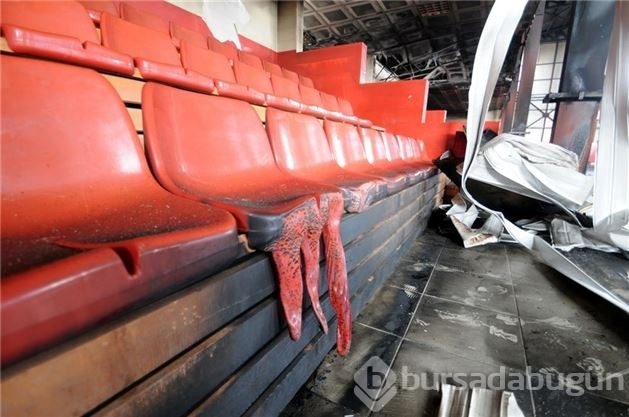 PKK, Van'da spor salonu yaktı