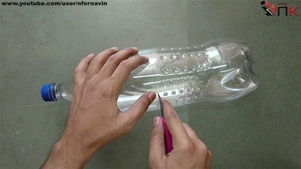 Kola şişesinden bakın ne yaptı