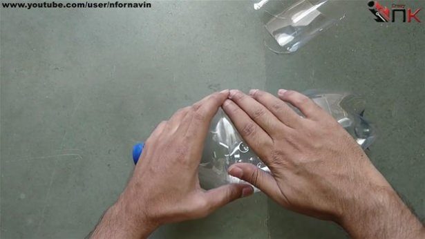 Kola şişesinden bakın ne yaptı