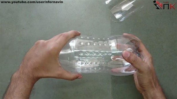 Kola şişesinden bakın ne yaptı