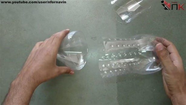 Kola şişesinden bakın ne yaptı