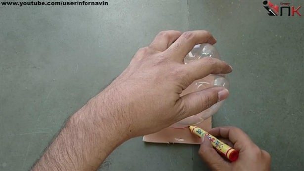 Kola şişesinden bakın ne yaptı