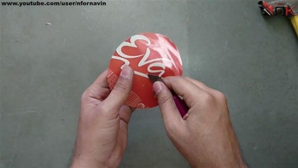 Kola şişesinden bakın ne yaptı
