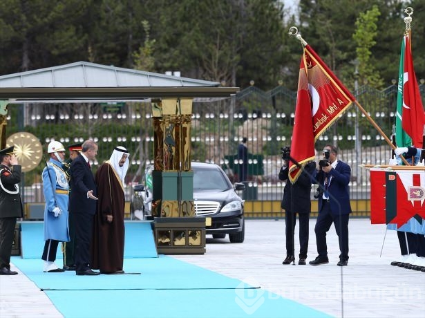 Kral Selman Beştepe'de törenle karşılandı