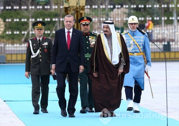 Kral Selman Beştepe'de törenle karşılandı