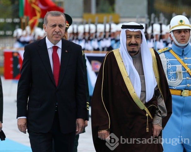 Kral Selman Beştepe'de törenle karşılandı