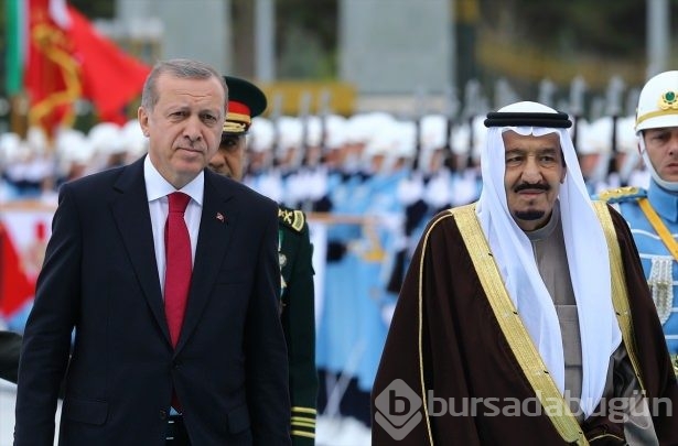 Kral Selman Beştepe'de törenle karşılandı