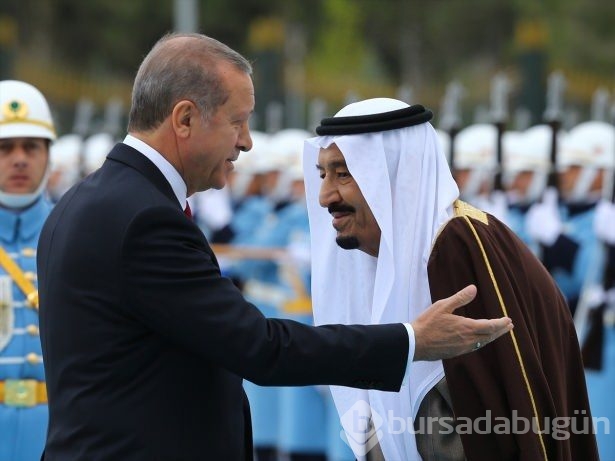 Kral Selman Beştepe'de törenle karşılandı