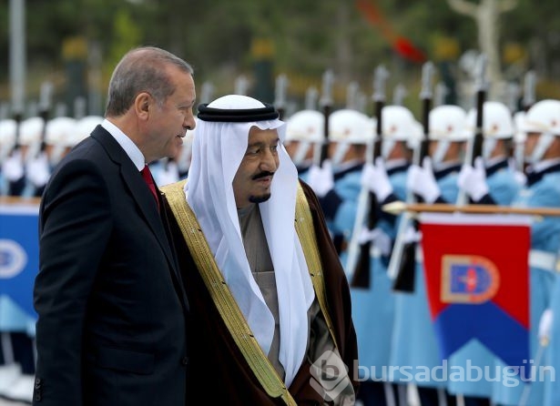 Kral Selman Beştepe'de törenle karşılandı