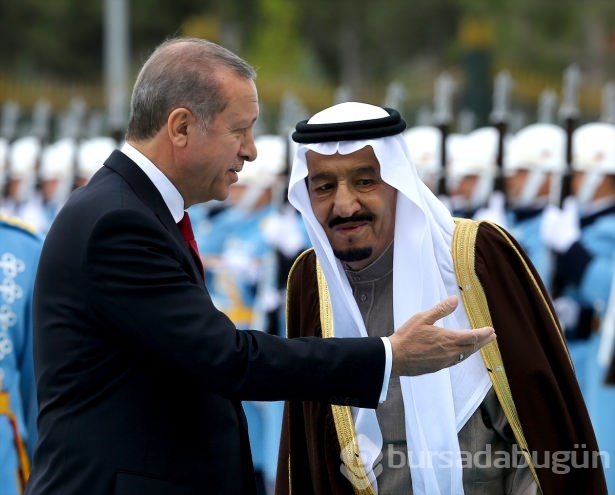 Kral Selman Beştepe'de törenle karşılandı