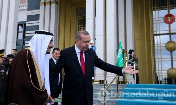 Kral Selman Beştepe'de törenle karşılandı