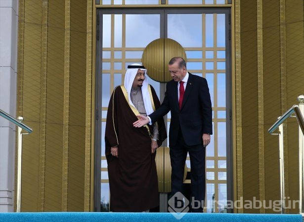 Kral Selman Beştepe'de törenle karşılandı
