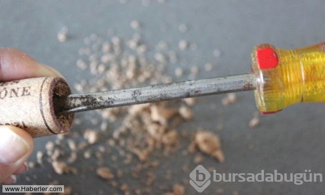 Evdeki fazla şişe mantarından bakın ne yaptı