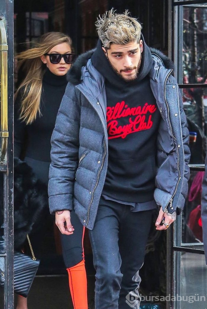 Gigi Hadid ve Zayn Malik aşklarını dünyaya gösterdi