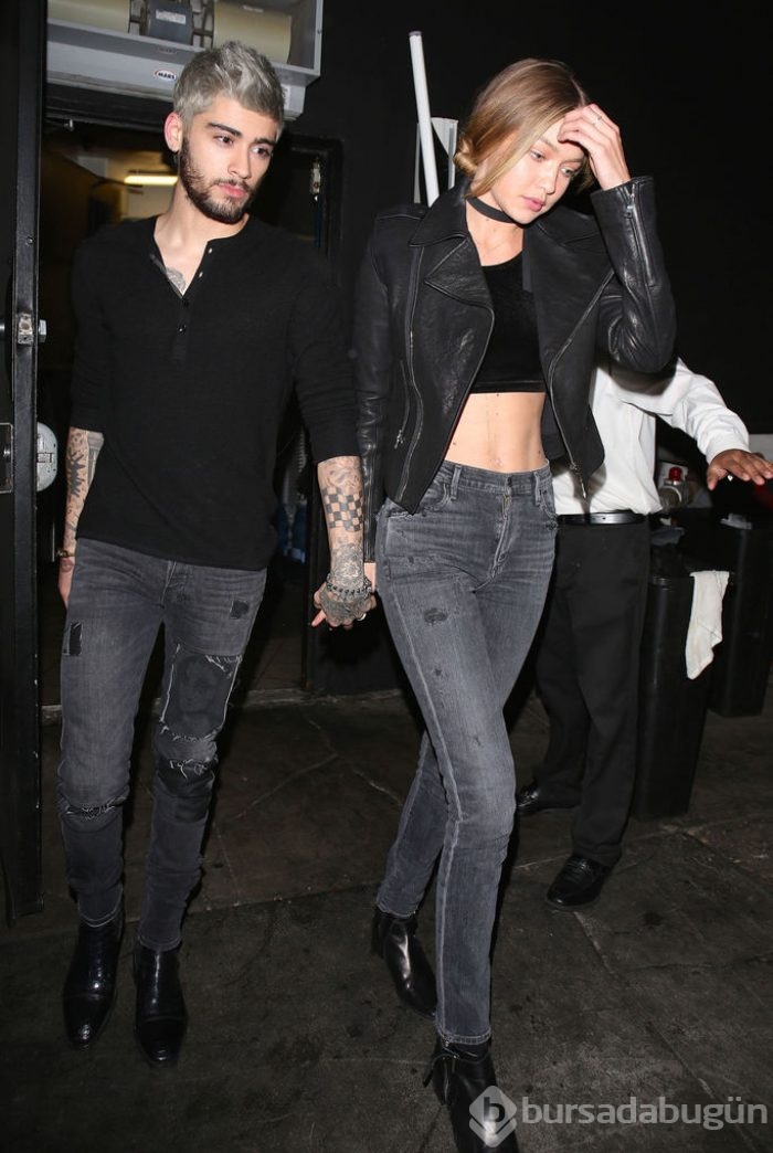 Gigi Hadid ve Zayn Malik aşklarını dünyaya gösterdi