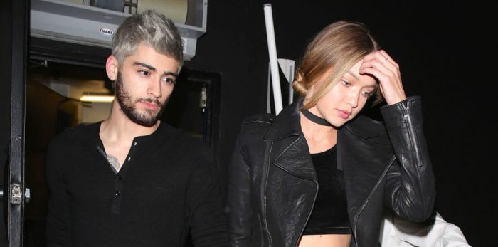 Gigi Hadid ve Zayn Malik aşklarını dünyaya gösterdi