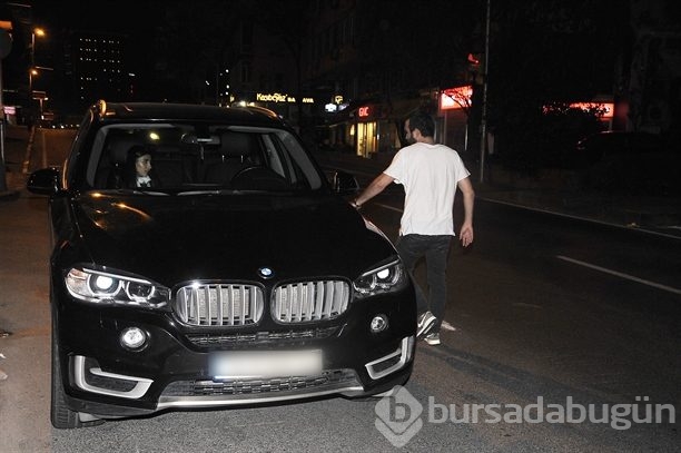 Gece yarısı market alışverişi yaptı