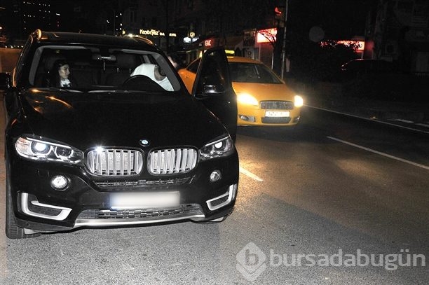 Gece yarısı market alışverişi yaptı