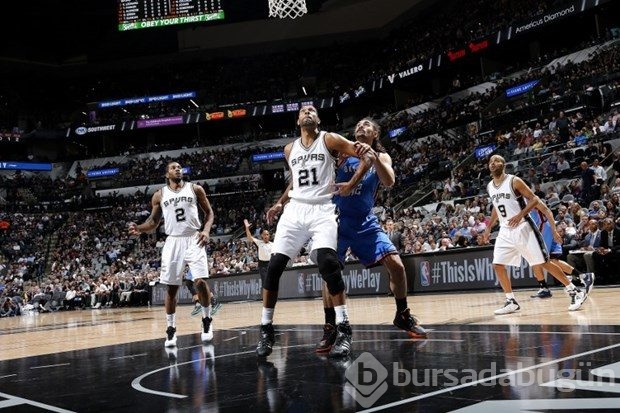 San Antonio Spurs rekora ortak oldu
