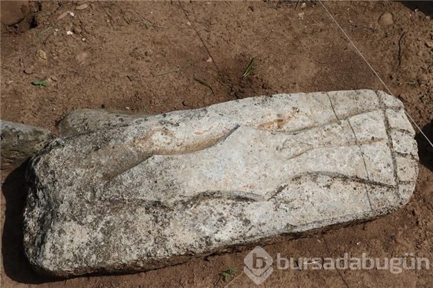 Hatay'da Kayı Boyu damgalı mezar taşları bulundu