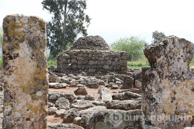 Hatay'da Kayı Boyu damgalı mezar taşları bulundu