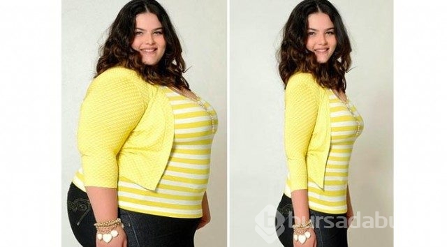 Photoshop uygulamasıyla şişman kadınları zayıflattılar...