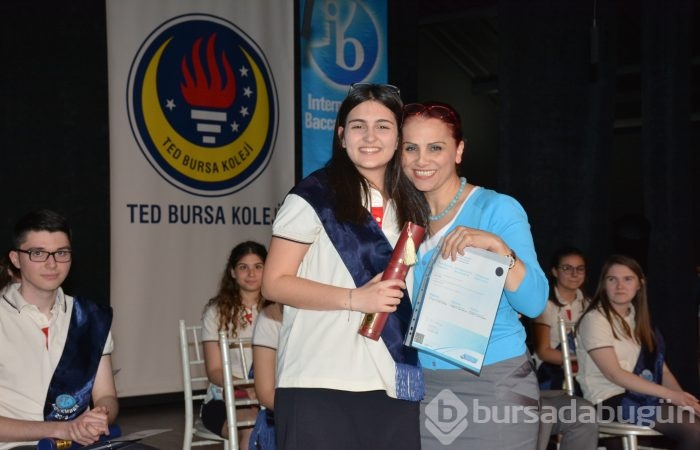 Ted Bursa Kolejinde kasım 2015 Ib öğrencilerinin diploma sevinci...