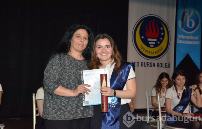 Ted Bursa Kolejinde kasım 2015 Ib öğrencilerinin diploma sevinci...