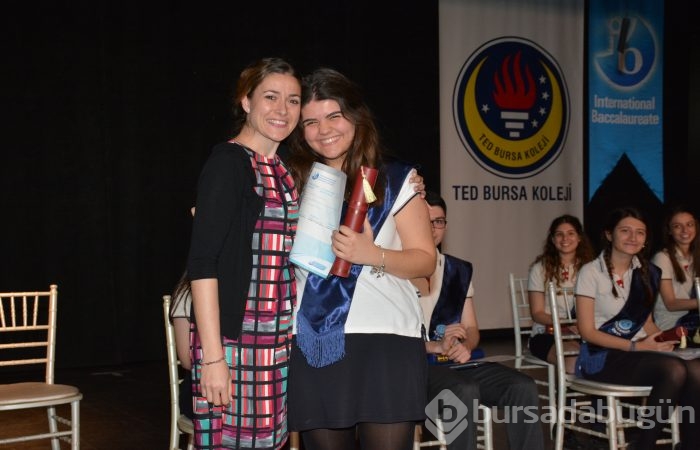 Ted Bursa Kolejinde kasım 2015 Ib öğrencilerinin diploma sevinci...