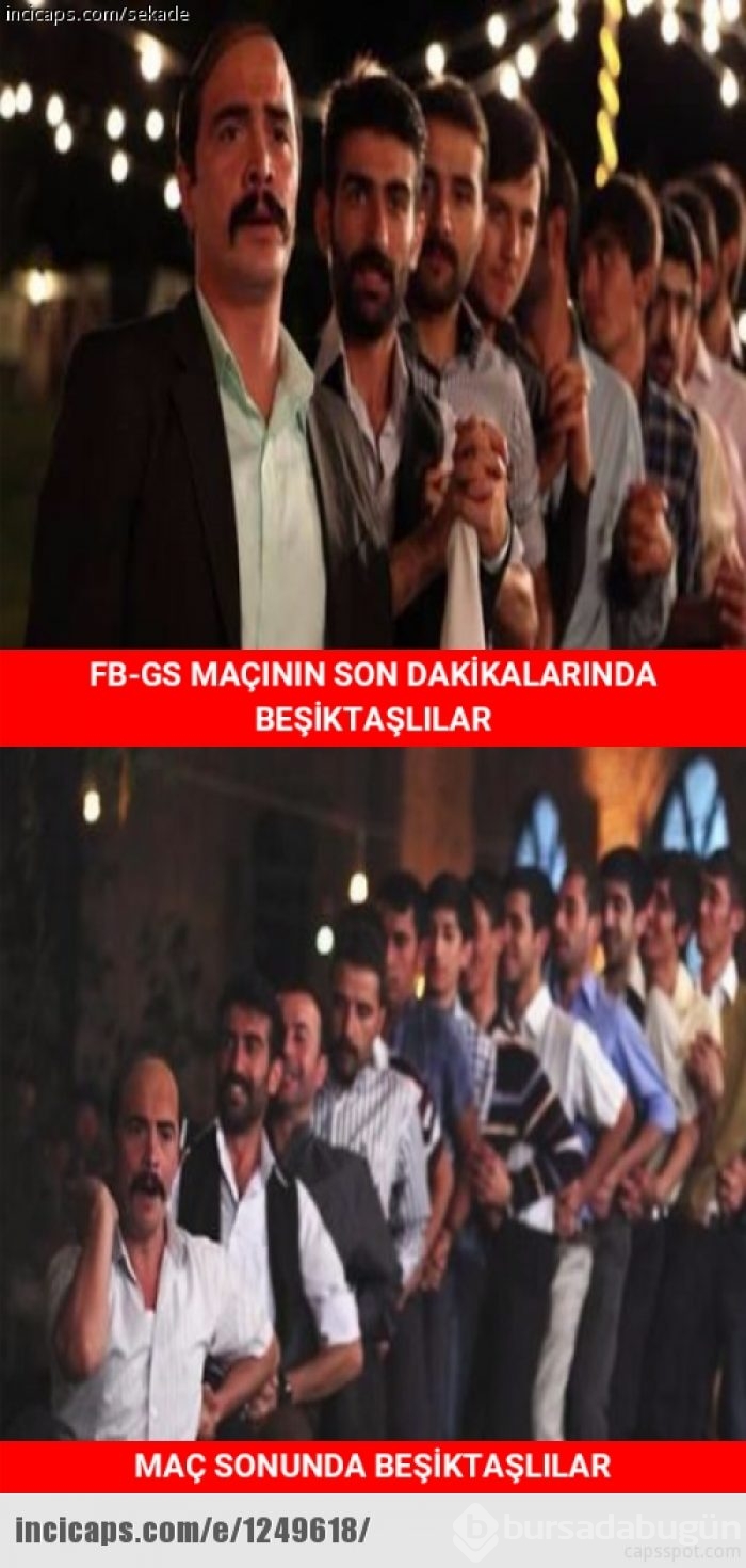 F.Bahçe - G.Saray maçı capsleri
