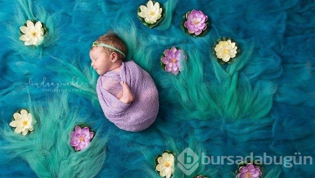 &#8203;Ünlü resimleri işgal eden yeni doğmuş bebekler
