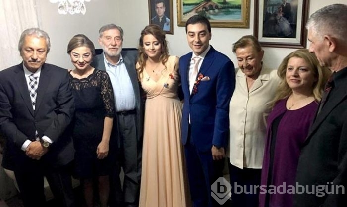 Ahmet Mekin'in torunu nişanlandı