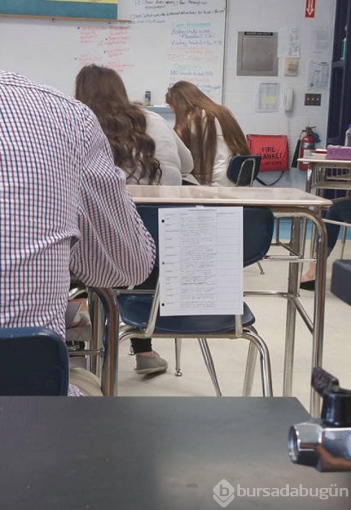 Öğrencilerin kopya ile 'imtihan'ı
