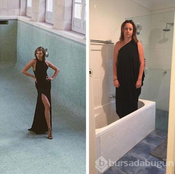 O fotoğraflarla dalga geçtiler
