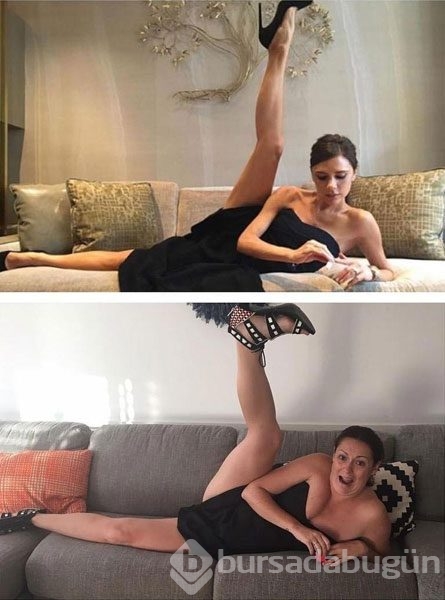 O fotoğraflarla dalga geçtiler