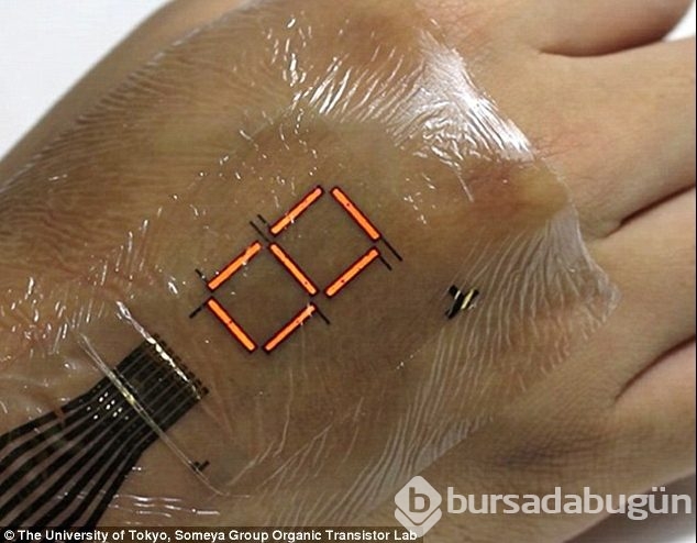 Vücuttaki oksijen seviyesini ölçen elektronik deri üretildi