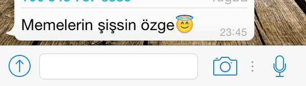 WhatsApp kız konuşmaları