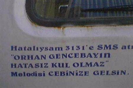 Bu yazıları görenler şaştı kaldı!