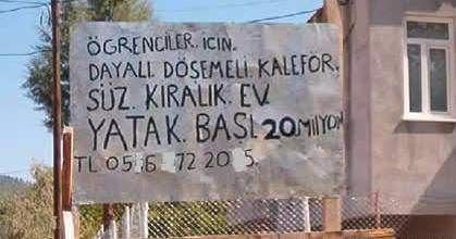 Bu yazıları görenler şaştı kaldı!