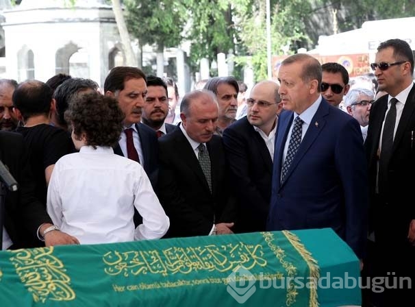 Erdoğan, Salih Tuna'nın babasının cenazesine katıldı