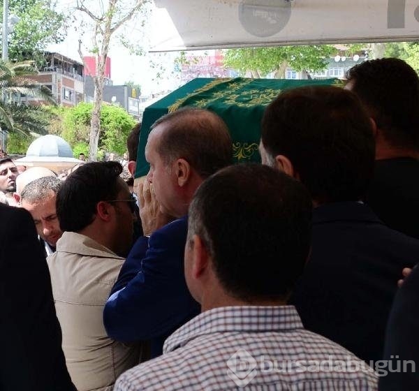 Erdoğan, Salih Tuna'nın babasının cenazesine katıldı