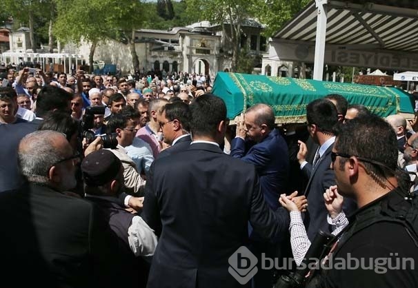 Erdoğan, Salih Tuna'nın babasının cenazesine katıldı