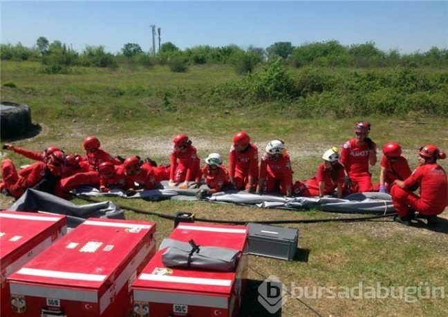 48 saatlik deprem tatbikatı!