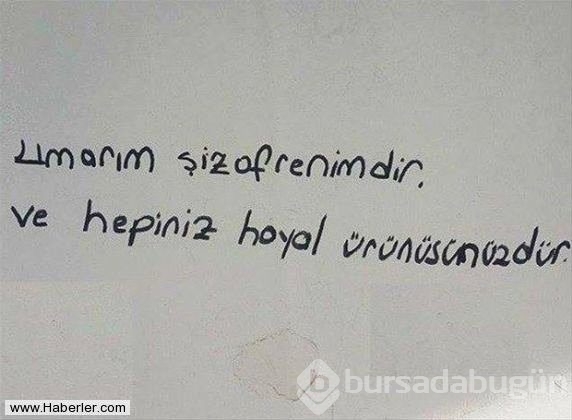 Yurdum insanından efsane duvar yazıları