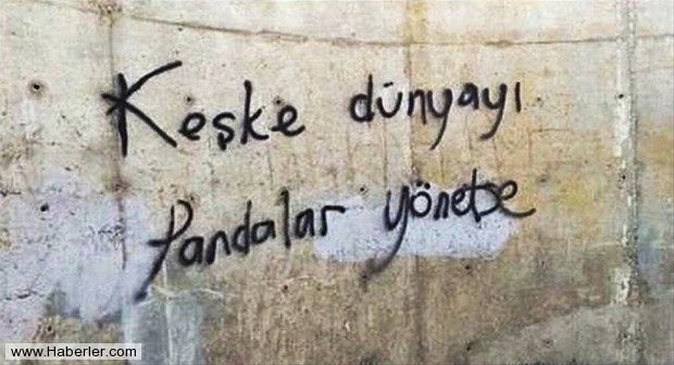 Yurdum insanından efsane duvar yazıları
